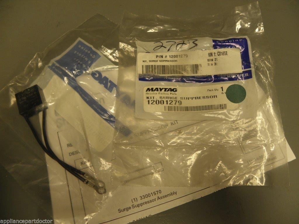 Maytag Whirlpool Dryer Surge Suppressor Kit 12001279 NEW IN BOX Maytag Whirlpool Dryer Surge Suppressor Kit 12001279 NEW IN BOX